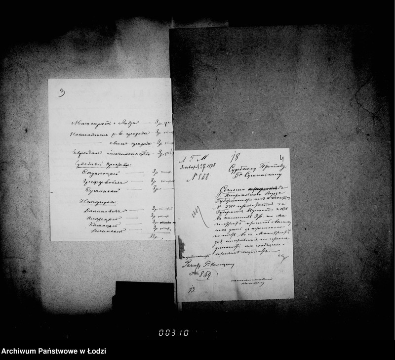 Obraz 8 z jednostki "O gubernskich vedomostjach"