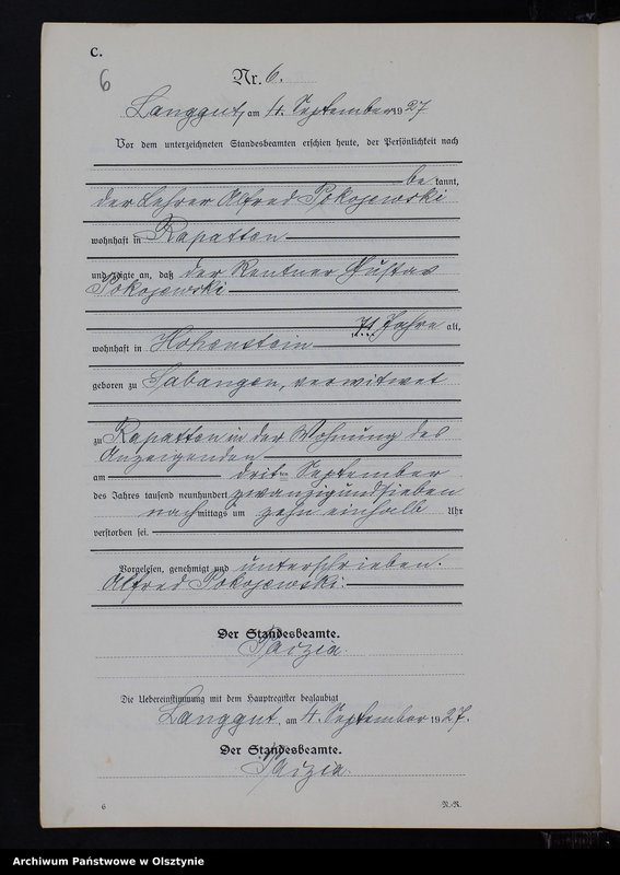image.from.unit.number "Sterbe-Neben-Register Nr 1 - 9"