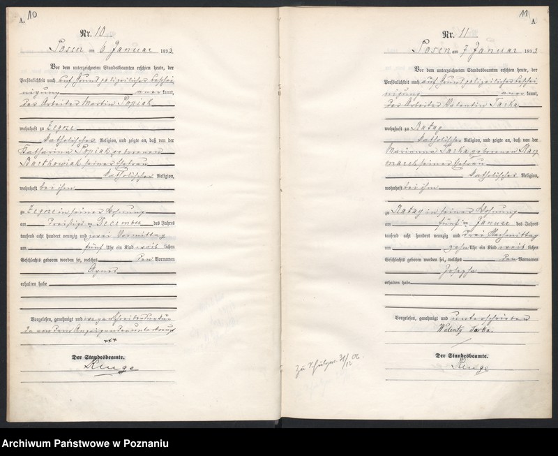 Obraz 8 z jednostki "Księga urodzeń t. I"