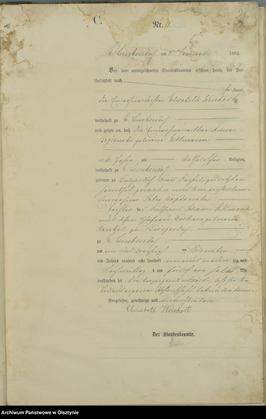 image.from.unit.number "Sterbe-Haupt-Register Nr 1 - 56"