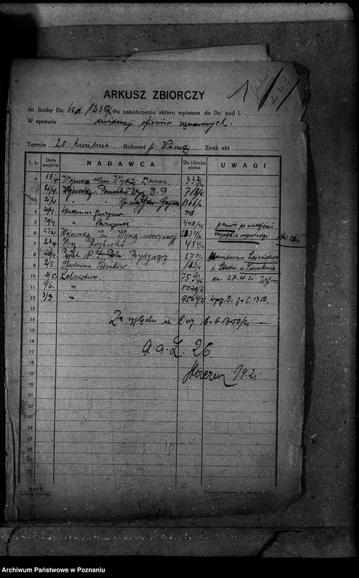 Obraz 5 z jednostki "Rozporządzenia personalne ogólne"