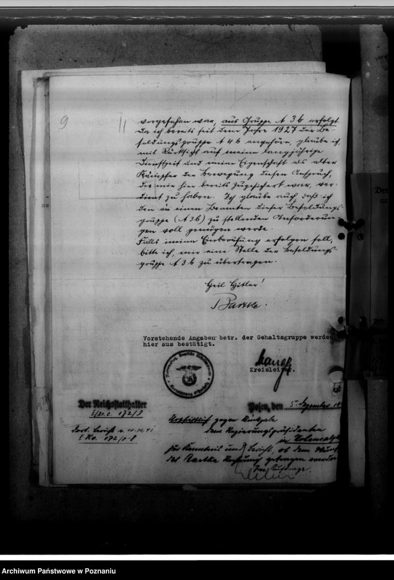 Obraz 14 z jednostki "Bewerbungen um Anstellung im Beamtendienst"