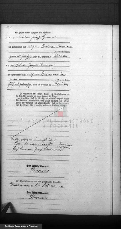 Obraz 14 z jednostki "Księga małżeństw"