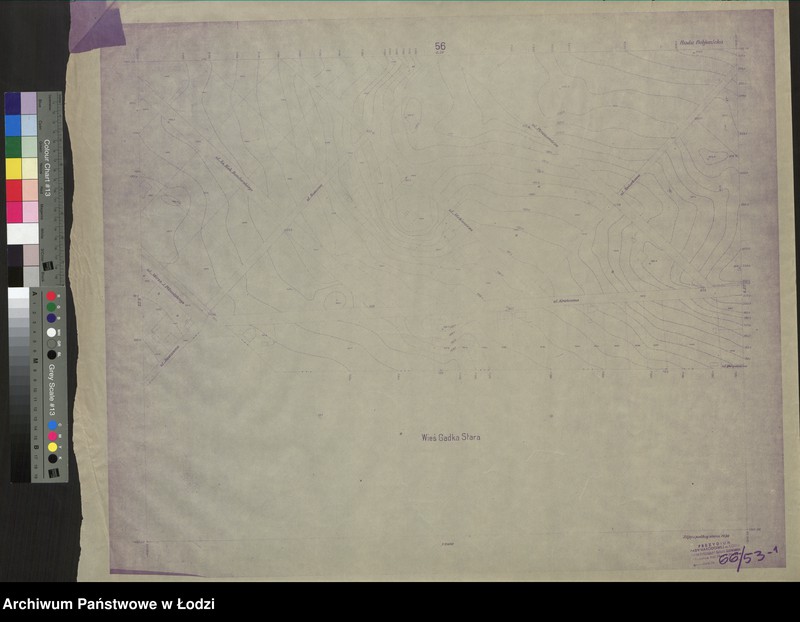 Obraz 1 z jednostki "Plan miasta Rudy Pabianickiej Sekcja 56"