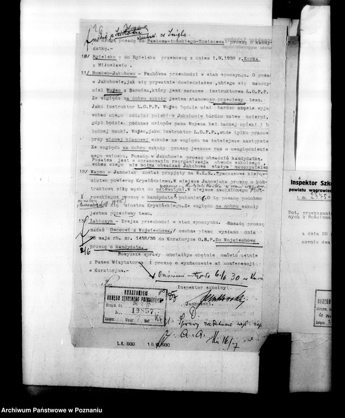 Obraz 19 z jednostki "Inspektorat Szkolny- Wągrowiec"