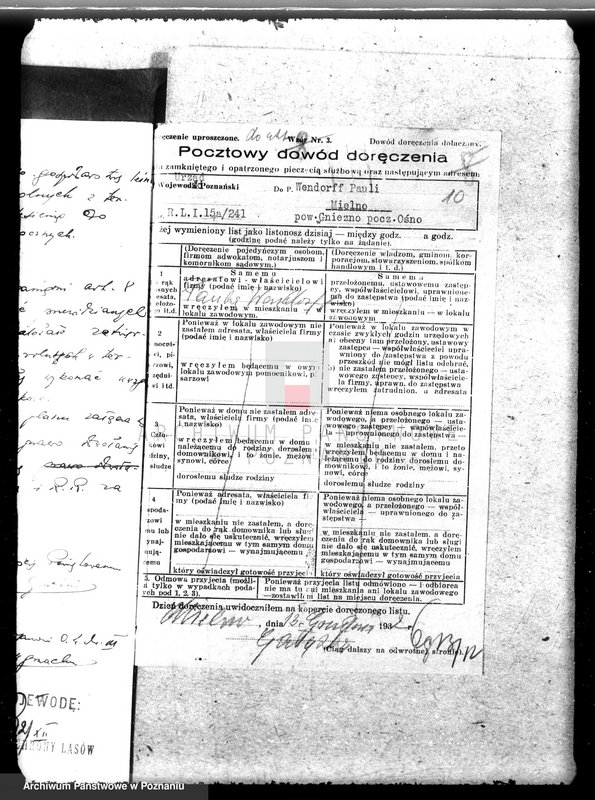 Obraz 14 z jednostki "Nadzór nad gospodarką w lasach majętności Przysieka powiecie gnieźnieńskim"