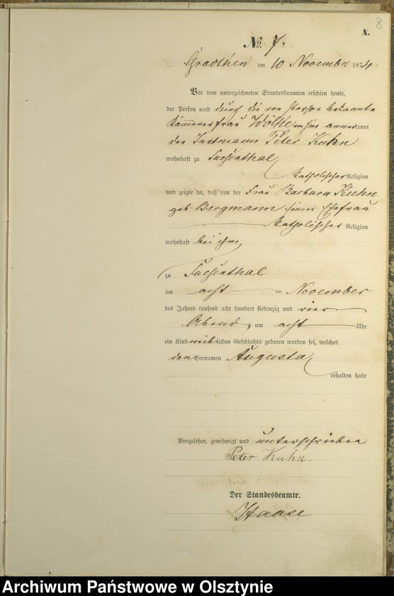 image.from.unit.number "Haupt-Geburts-Register Nr 1 - 19"