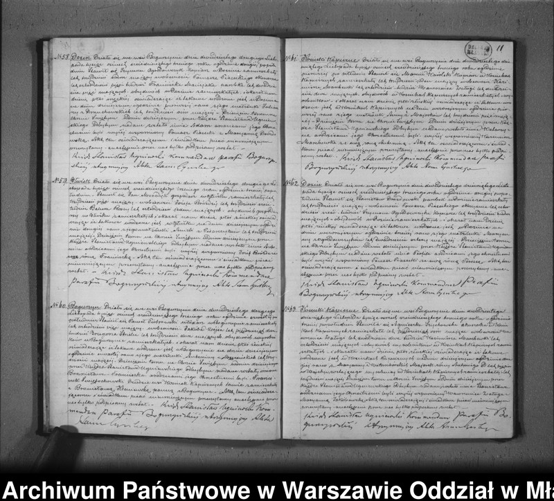 Obraz 13 z jednostki "Księga urodzeń, małżeństw i zgonów"