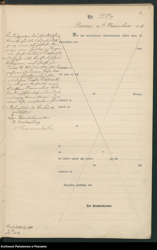 Obraz 12 z jednostki "Księga zgonów t. IV"