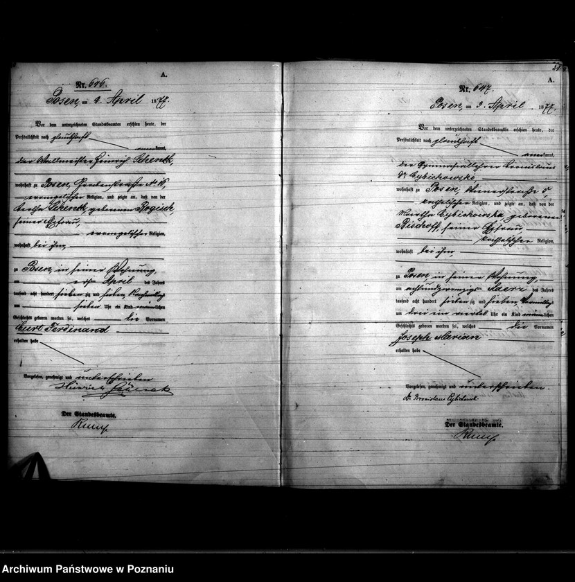 Obraz 13 z jednostki "Księga urodzeń"