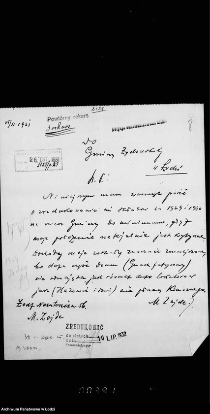 Obraz 12 z jednostki "[Sprawy podatkowe]"