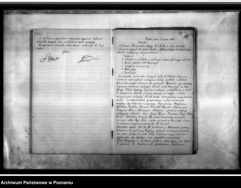 image.from.unit.number "Książka protokołów zebrań Stowarzyszenia w Środzie"