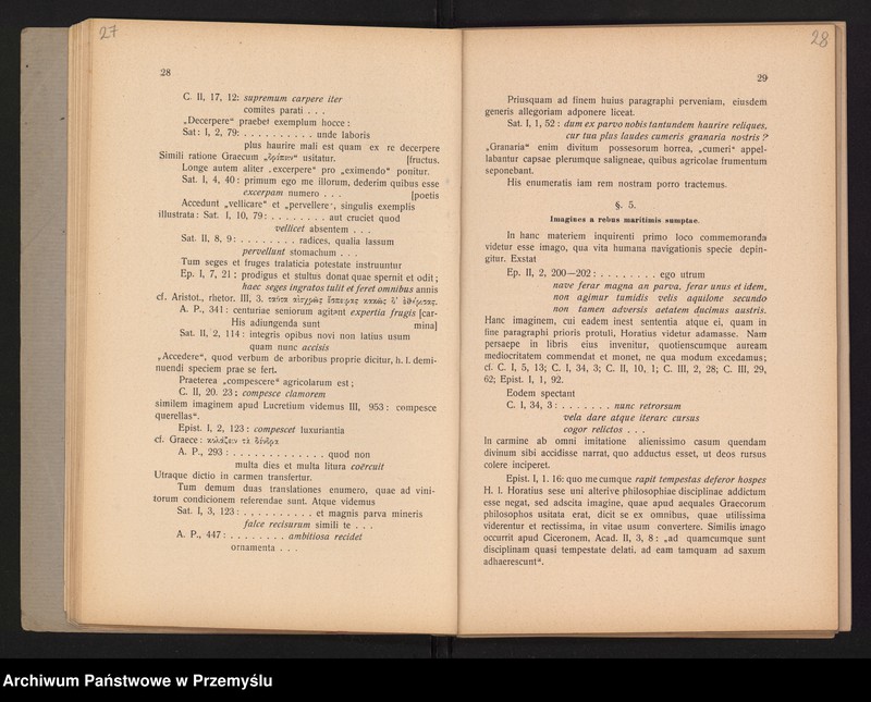 image.from.unit.number "Sprawozdanie Dyrekcji c.k. Gimnazjum Wyższego w Brzeżanach za rok szkolny 1908/9"