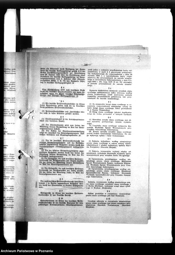 Obraz 7 z jednostki "Anordnungen, Vordrucke etc."