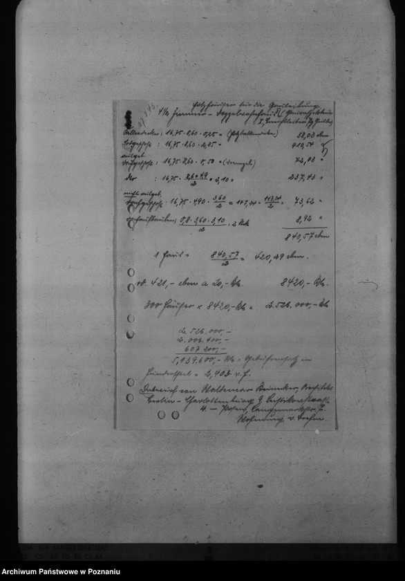 Obraz 9 z jednostki "Errichtung von Holzhäusern in Posen. Kreisschulungsburg. Reichsarbeitsdienst- Baracken, Schlaupe, Kreis Kempen"