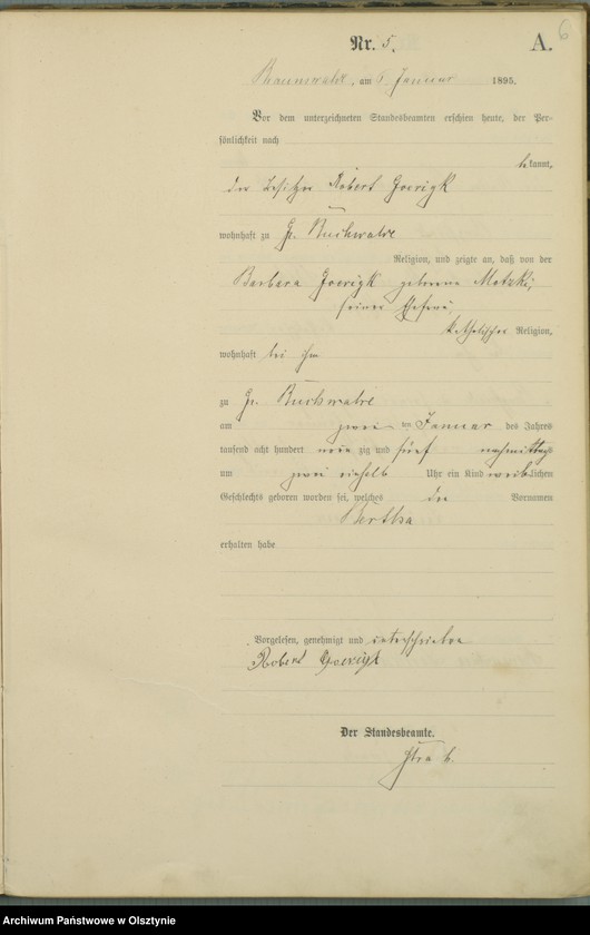 image.from.unit.number "Geburts-Haupt-Register Nr 1 - 92"
