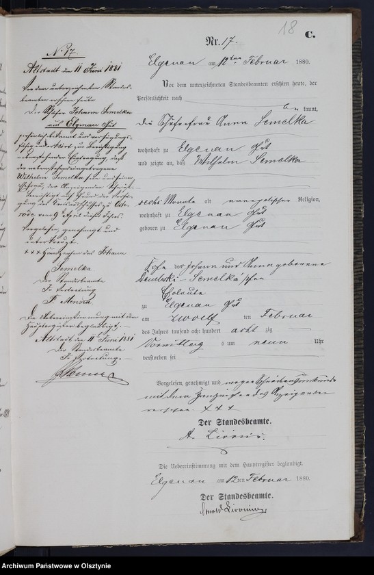 image.from.unit.number "Sterbe-Neben-Register Nr 1 - 78"