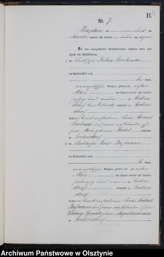 image.from.unit.number "Heiraths-Neben-Register Nr 1 - 18"