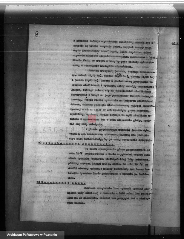 Obraz 12 z jednostki "Majątek Lutom w powiecie międzychodzkim 1930-1940 Plan urządzenia gospodarstwa leśnego"