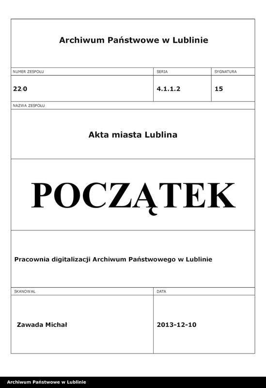 Obraz 1 z jednostki "Sprawozdania, raporty"