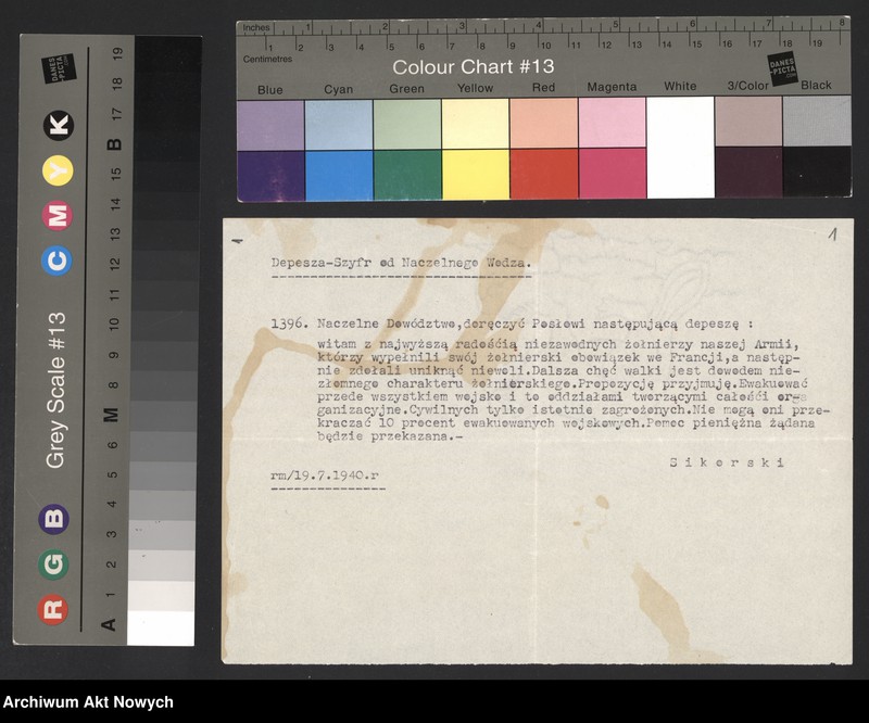 image.from.unit.number "Działalność polityczna i wojskowa Władysława Sikorskiego jako premiera Rządu RP na emigracji i Naczelnego Wodza. T. II. Poparcie programu nowego rządu przez Polonię z Chicago. Sprawa ewakuacji wojskowych polskich z Francji. Korespondencja. Memoriał S. Ołpińskiego: "W odpowiedzi na krążące plotki i zarzuty"."