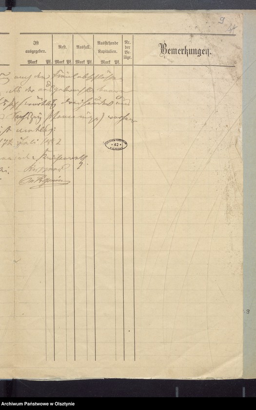 image.from.unit.number "Recnung der Kirchspiels Armen Kasse zu Widminnen"