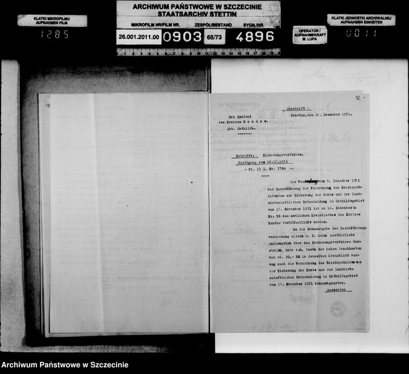 image.from.unit.number "Osthilfe (landwirtschaftliche), vol. II"