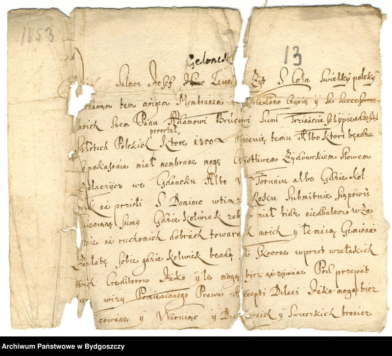 image.from.unit.number "[Przepisy zarządzenia, pertraktacje i pokwitowania dot. spraw wojskowych miasta Nowego]"