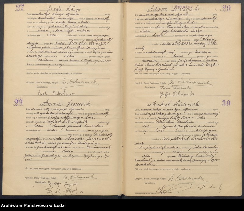 Obraz 10 z jednostki "Akta zgonów"