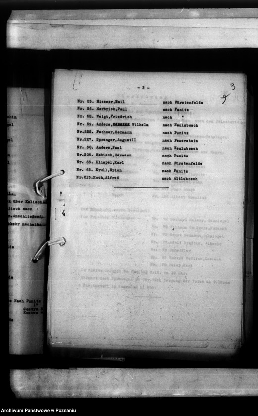 Obraz 8 z jednostki "Überfühnugsberichte - translokacje zwłok"