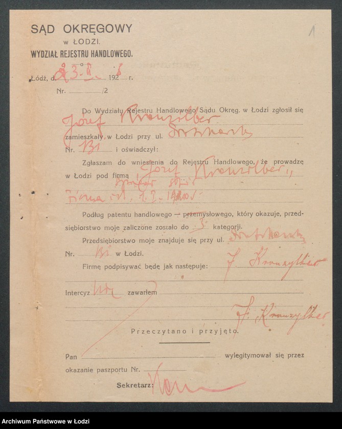 Obraz 3 z jednostki "Józef Kronzilber- sprzedaż skór"