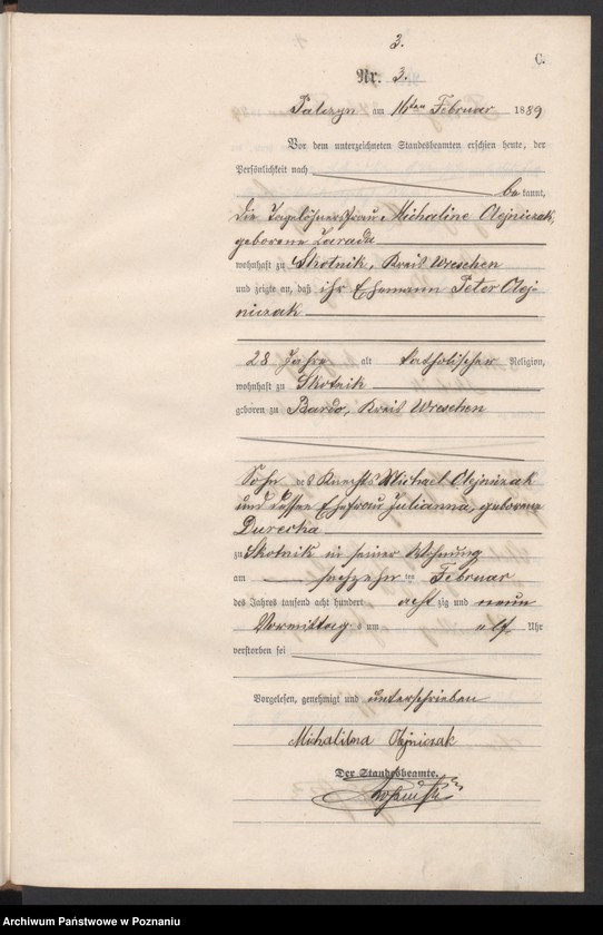Obraz 6 z jednostki "Księga zgonów"