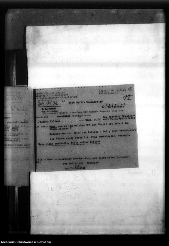 Obraz 19 z jednostki "Robert (August?) Kalisch (Rosko, powiat Chodzież"