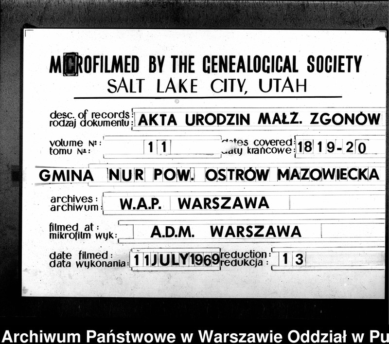 image.from.unit.number "Akta urodzeń, małżeństw, zgonów"