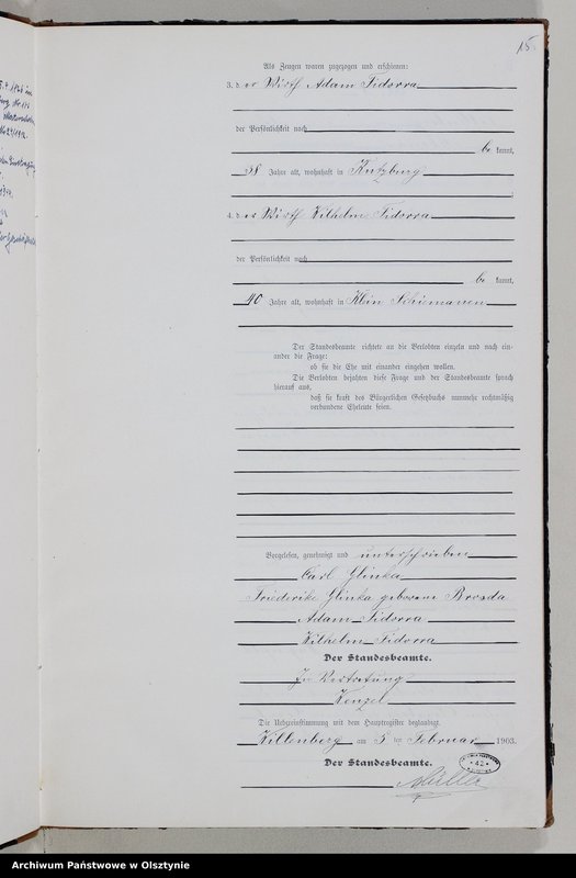 image.from.unit.number "Heiraths-Neben-Register Nr 1 - 49"