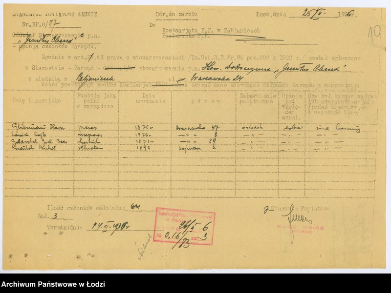 Obraz 13 z jednostki "Stowarzyszenie Dobroczynne "Gemitus-Chesed" w Pabianicach"