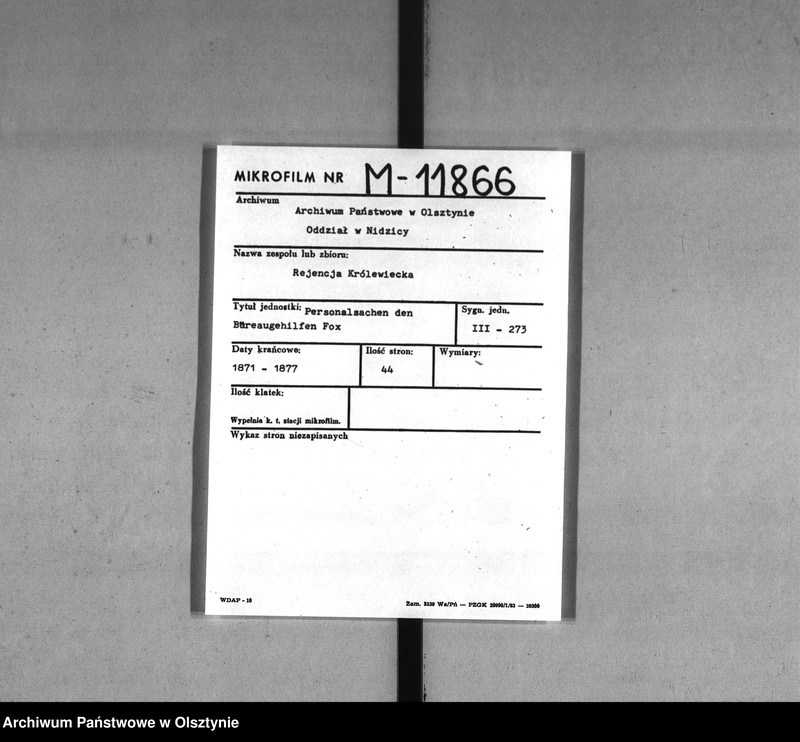 image.from.unit.number "Büreaugehilfen Fox [Robert]"