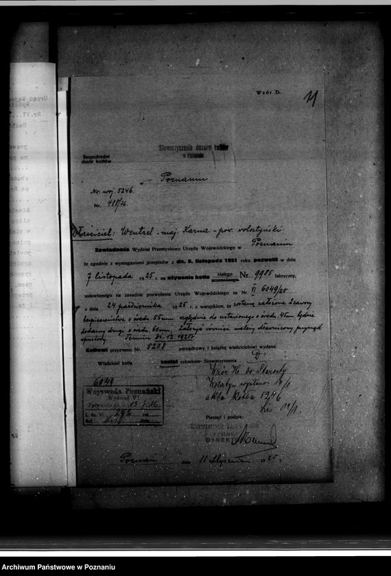 Obraz 14 z jednostki "Gorzelnia majętności Karna powiat wolsztyński nr woj. kotła 5246"