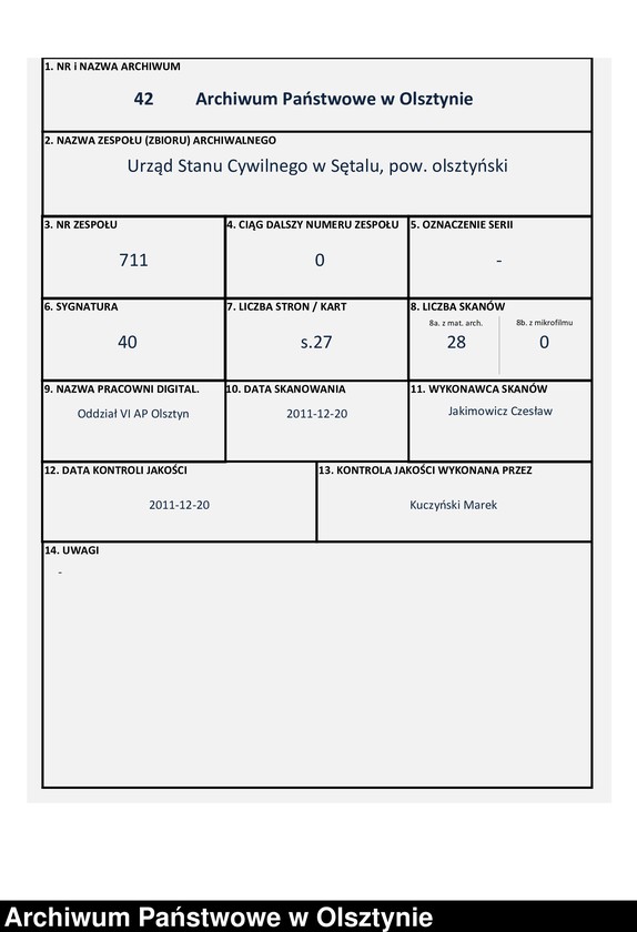 image.from.unit.number "Heiraths-Haupt-Register Nr 1 - 13"
