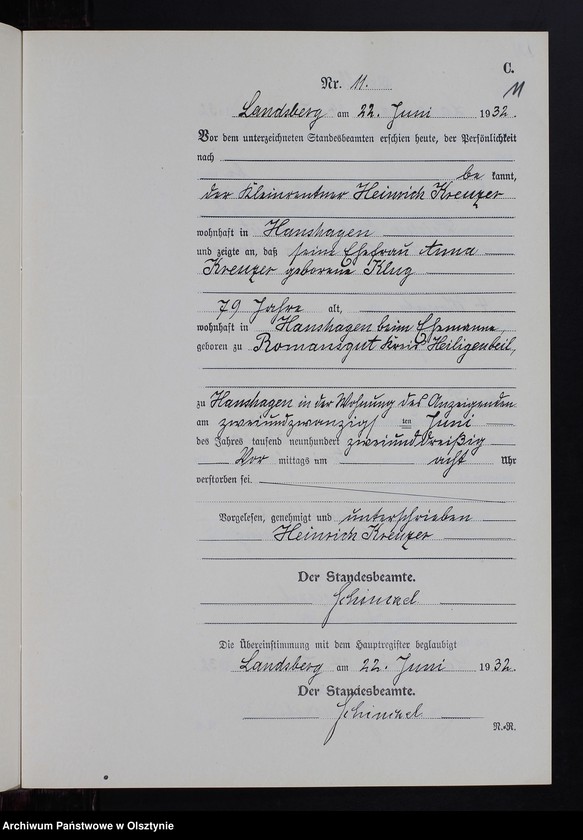 image.from.unit.number "Sterbe-Neben-Register Nr 1 - 17 [ Księga zgonów - wtóropis ]"