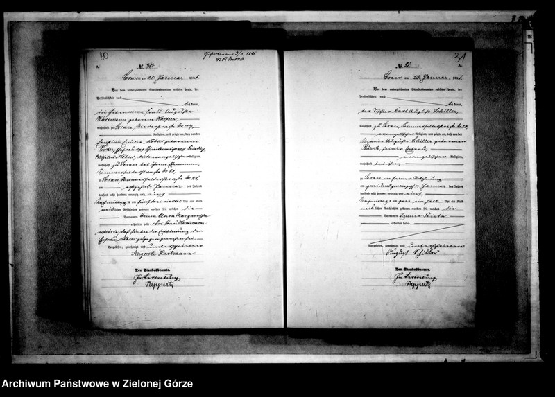 image.from.unit.number "[Księga akt urodzenia rok 1891-Żary miasto]"