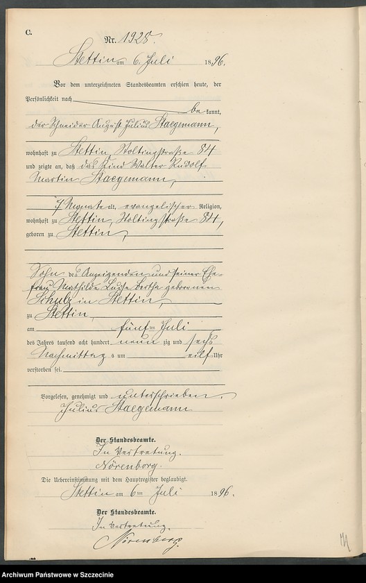 image.from.unit.number "Sterbe-Register (Neben-Register) Band V"