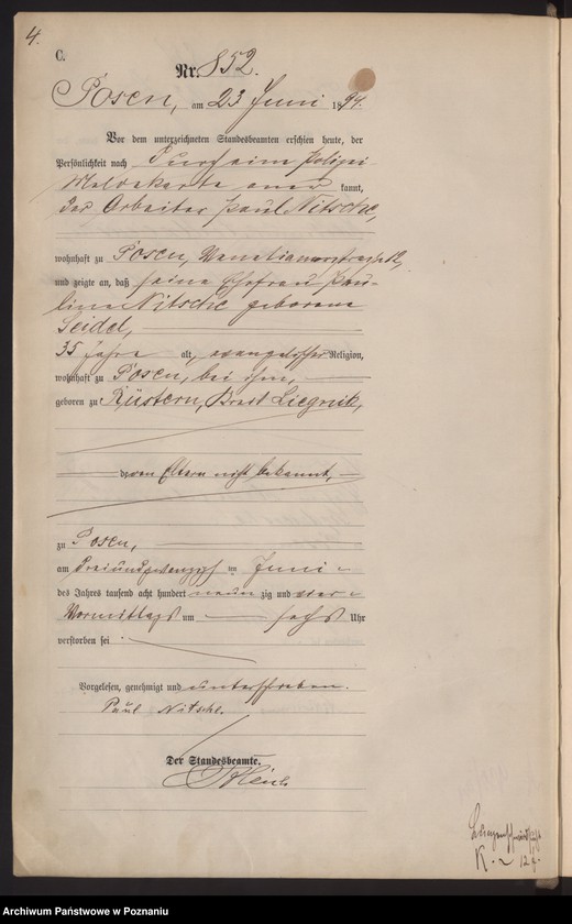 Obraz 7 z jednostki "Księga zgonów t. III"