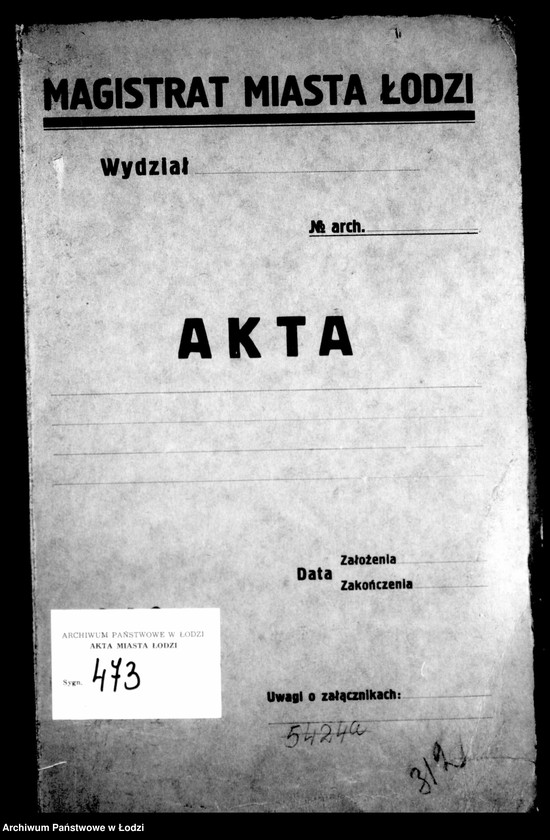 Obraz 4 z jednostki "Akta budowy domów przez prządków"