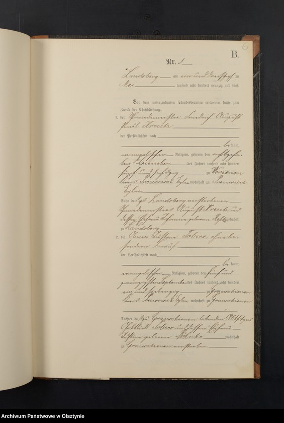 image.from.unit.number "Heiraths-Neben-Register Nr 1 - 15"