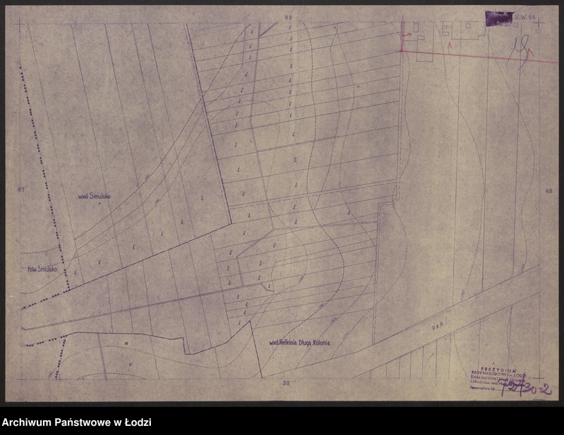 Obraz 2 z jednostki "Plan m. Łodzi 1: 2000. Sekcja SW 46"