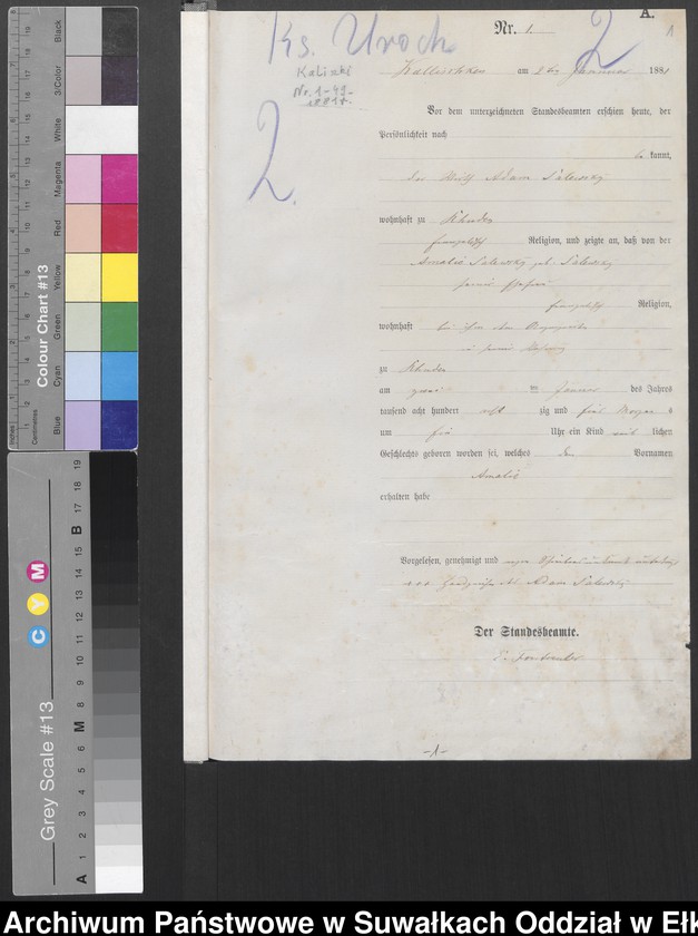 image.from.unit.number "[Geburts-Haupt-Register des Königlich Preussischen Standes-Amtes Kallischken Kreis Johannisburg]"