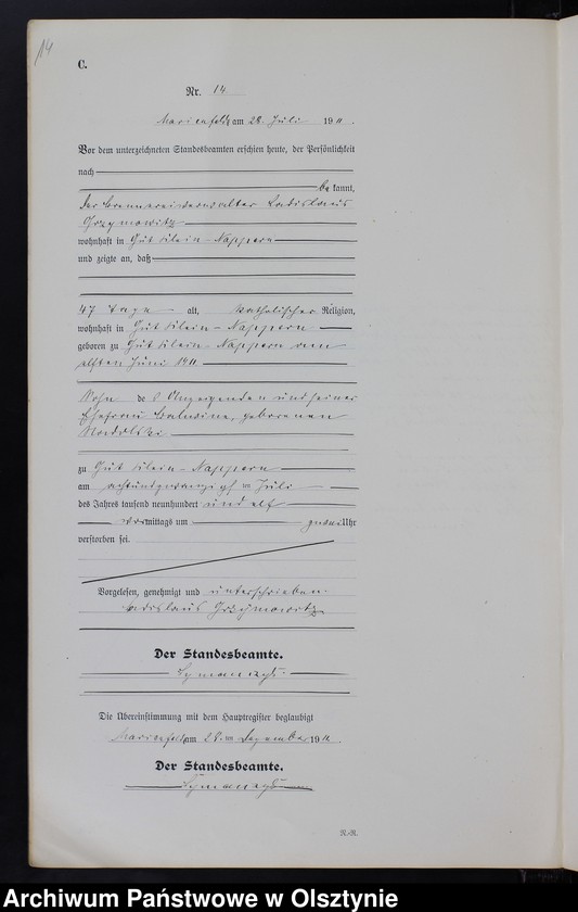 image.from.unit.number "Sterbe-Neben-Register Nr 1 - 32"