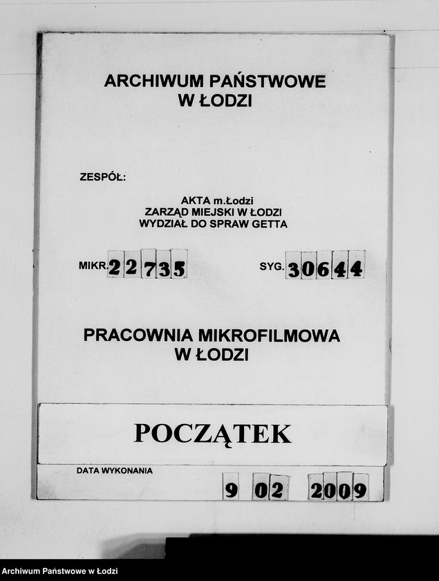 Obraz 1 z jednostki "Verschiedenes. [Pisma w sprawie przejęcia futer]"