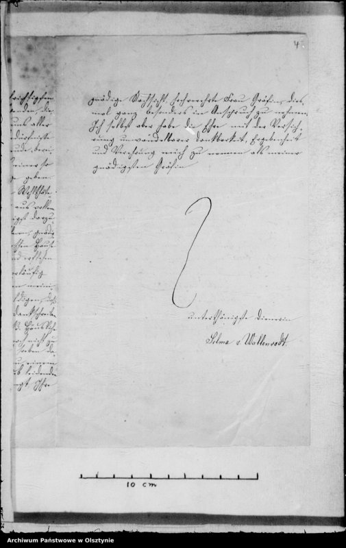 image.from.unit.number "/Selma v. Wallenrodt an Anna Gfin Lehndorff geb. Hahn/"